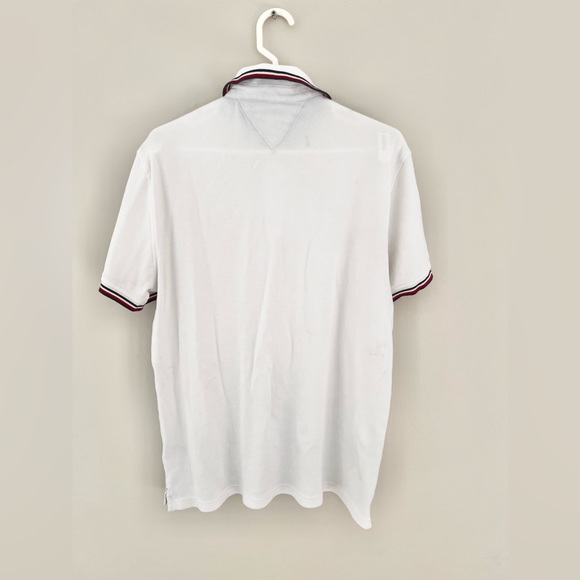 Tommy Hilfiger Custom Fit Short Sleeve Polo Shirt Size Large - Picture 5 of 5